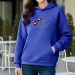 Premium Comfortable Printed Ladies Winter Hoodie - Image 9