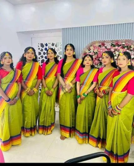 রংধনু পাইর শাড়ি