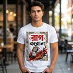 😻 "রাগ করলা??" কিউট ক্যাট টি-শার্ট – আপনার স্টাইলকে করুন আরও মজাদার! - ছবি 6